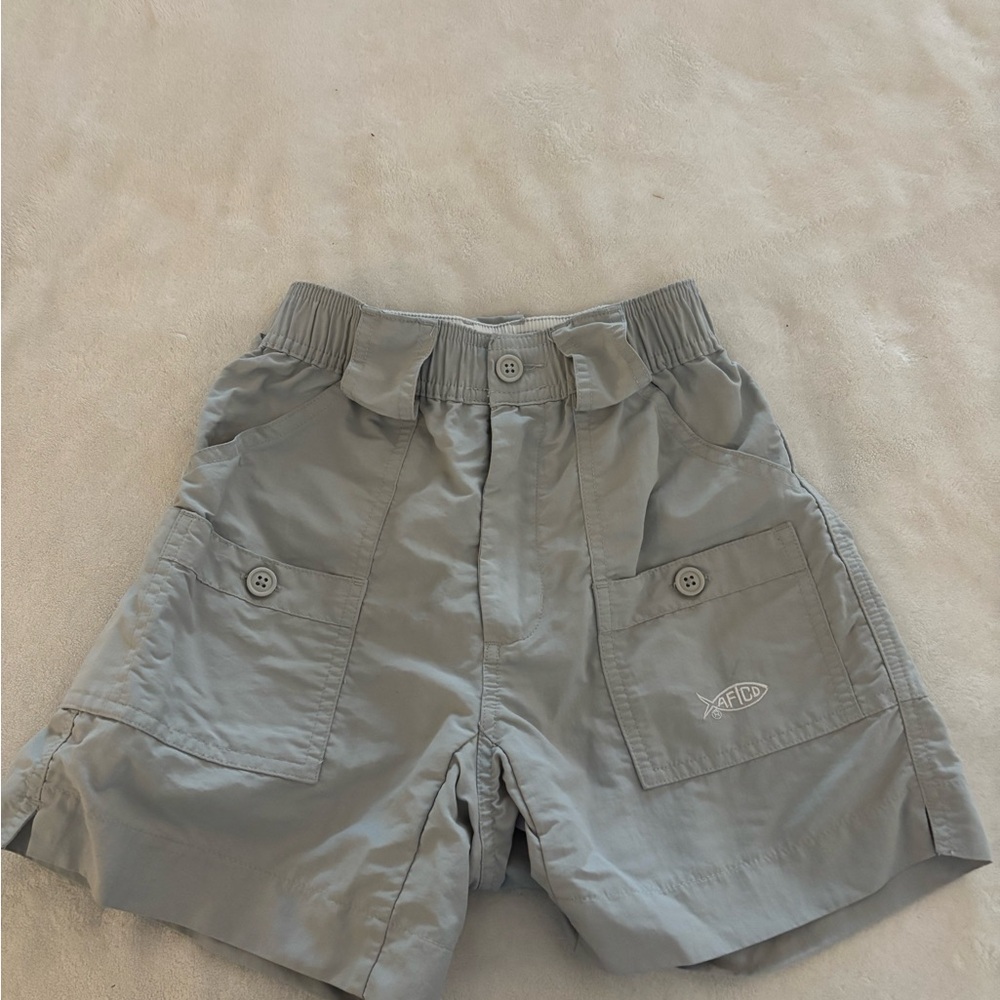 AFTCO natural boys fishing shorts
